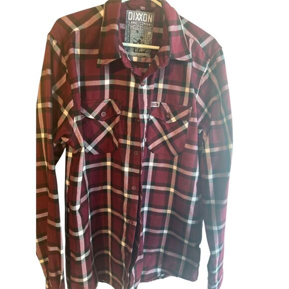 Large Men's Dixxon The Cellar Flannel shirt - Picture 6 of 7